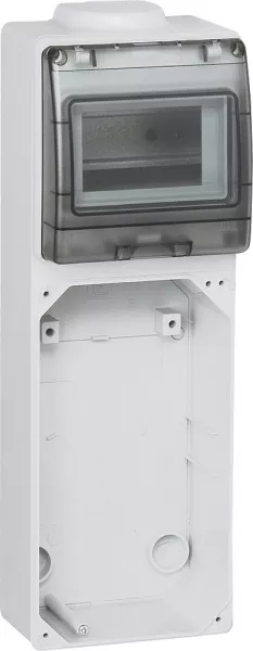 legrand-embase p17 - recevant plastron 220x125 - rail 5 modules - 2 socles 16a (058938)