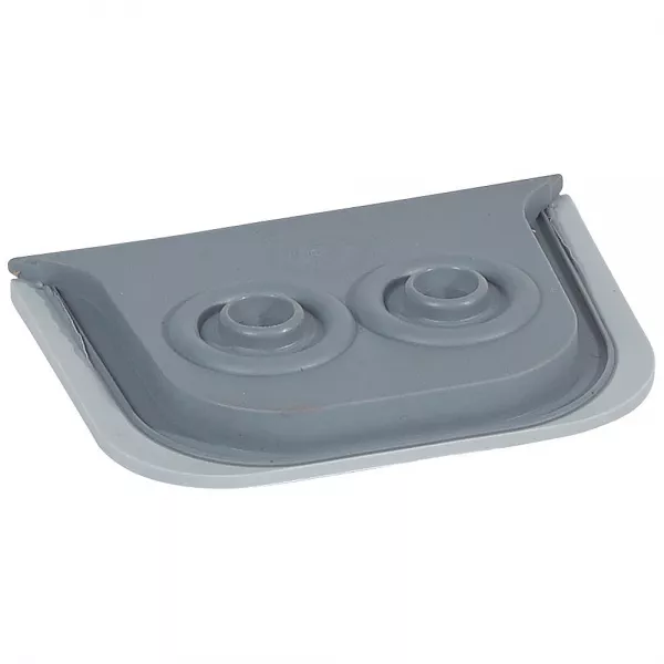 legrand-embout � membrane plexo 2 sorties �16mm maximum - gris (069599)