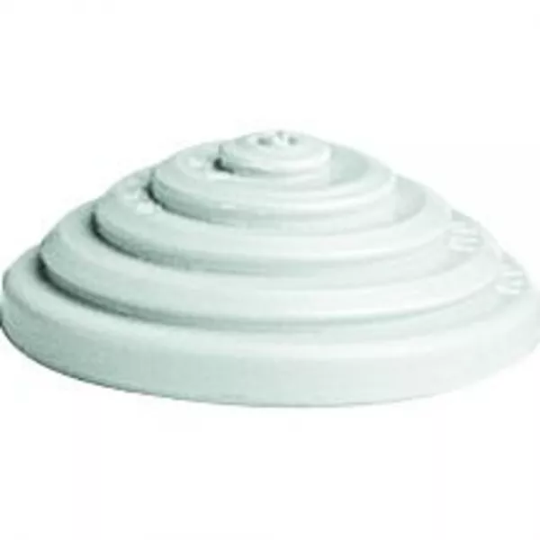 legrand-embout �tanche � gradin plexo jusqu\'� �20mm - gris ral7035 (091910)