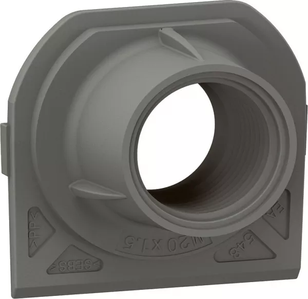 legrand-embout presse-�toupe plexo 1 entr�e iso20 anthracite (069663l)