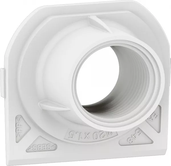 legrand-embout presse-�toupe plexo 1 entr�e iso20 blanc (069662l)