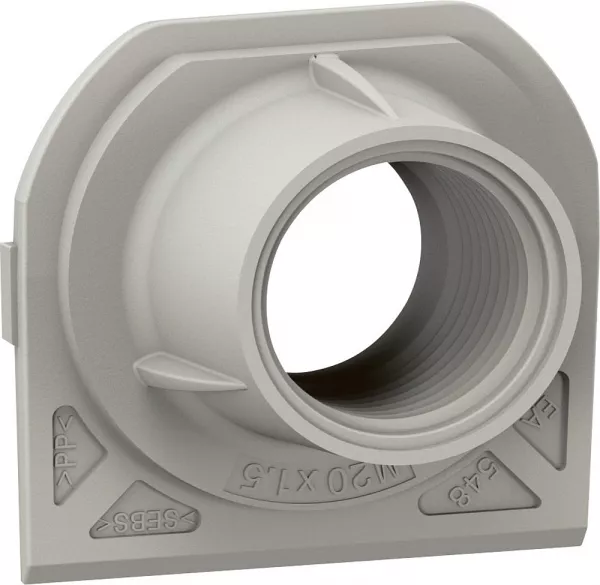 legrand-embout presse-�toupe plexo 1 entr�e iso20 gris (069660l)