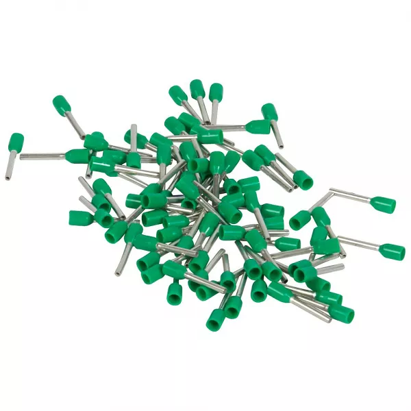 legrand-embouts de c�blage � collerette iso starfix - conducteurs section 0,34mm� - vert (037760)