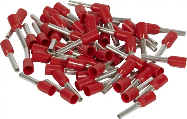 legrand-embouts de c�blage � collerette iso starfix - conducteurs section 1mm� - rouge (037763)