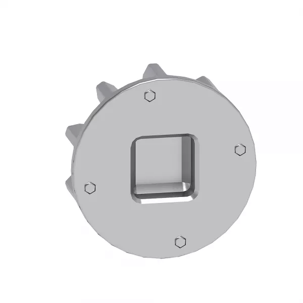 legrand-empreinte m�tal - femelle carr�e 6mm - xl�hp 6300 (3clicq6)