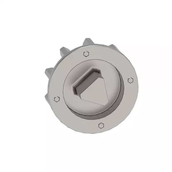 legrand-empreinte m�tal - m�le triangle 9mm - xl�hp 6300 (3clict9)