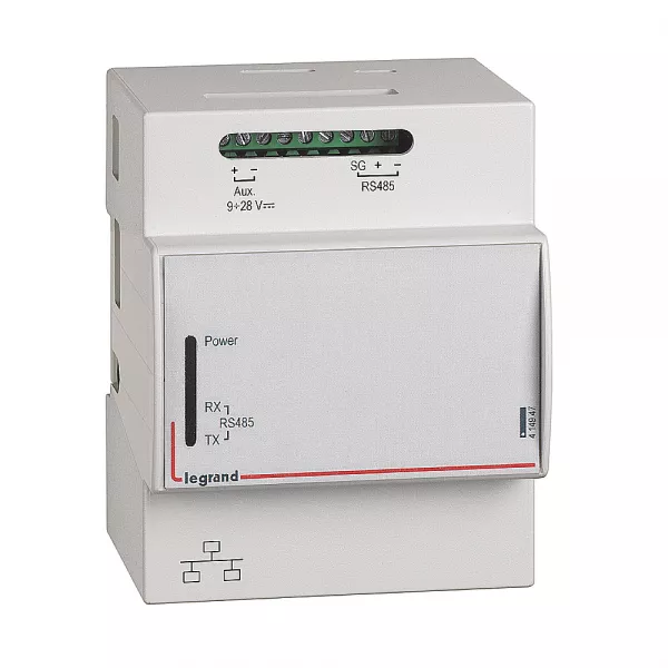 legrand-energie serveur web pour consultation � distance - 10 adresses modbus/compteurs (414947)