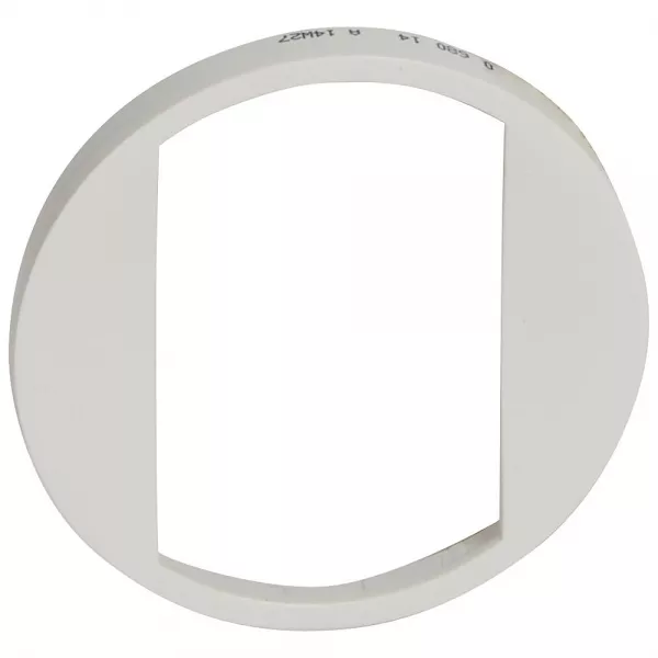 legrand-enjoliveur c�liane interrupteur , va-et-vient ou poussoir porte �tiquette -blanc (068014)