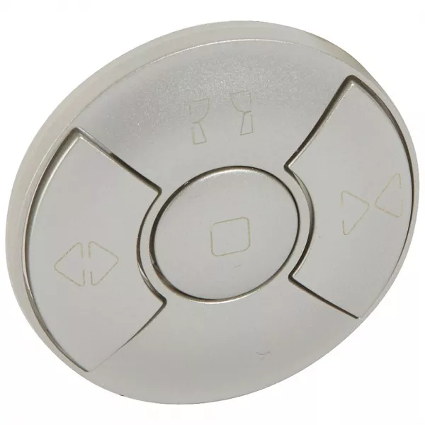 legrand-enjoliveur c�liane pour commande de stores - finition titane (068454)