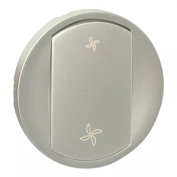 legrand-enjoliveur c�liane pour commande vmc - finition titane (068361)