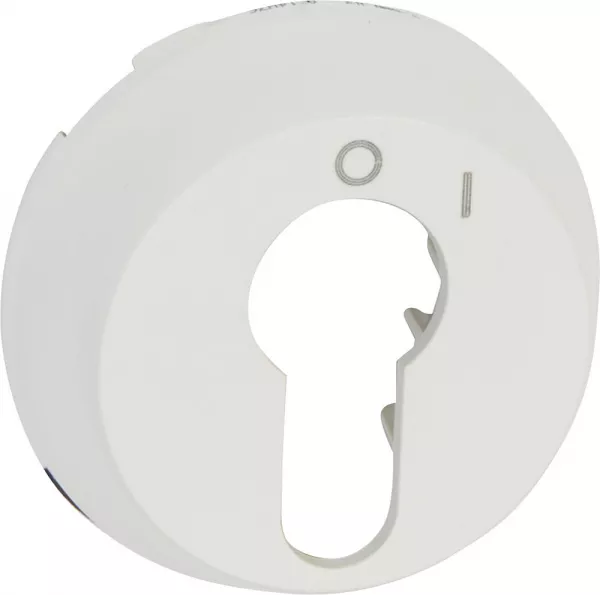 legrand-enjoliveur c�liane pour interrupteur � cl� 2 positions - blanc (068009)