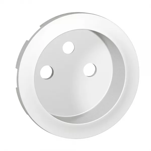 legrand-enjoliveur c�liane pour prise de courant 2p+t � puits - blanc (068112)