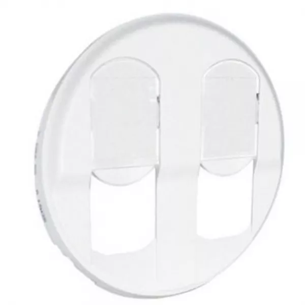 legrand-enjoliveur c�liane pour prise double rj45 - blanc (068252)