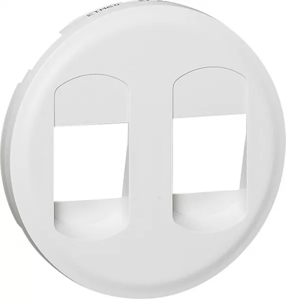 legrand-enjoliveur c�liane pour prise haut parleur double - blanc (068212)