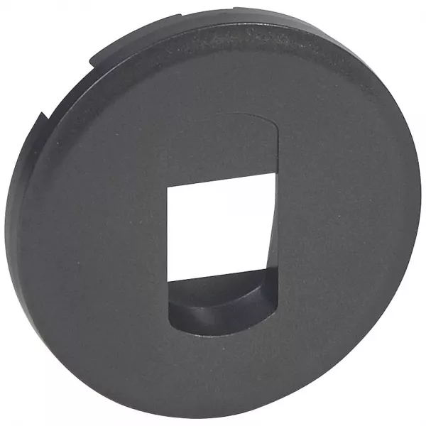 legrand-enjoliveur c�liane pour prise haut parleur simple - finition graphite (067813)
