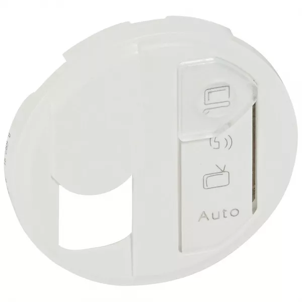 legrand-enjoliveur c�liane pour prise simple pour r�seau optimum - blanc (068291)