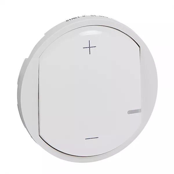legrand-enjoliveur c�liane pour variateur 2 fils - blanc (065083a)