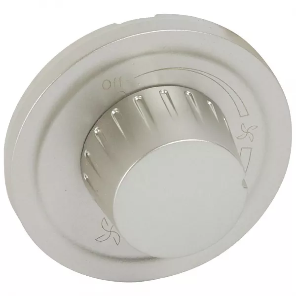 legrand-enjoliveur c�liane pour variateur pour ventilateur - finition titane (068388)