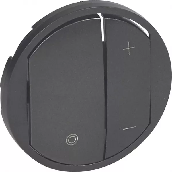 legrand-enjoliveur c�liane pour variateurs - finition graphite (065283)