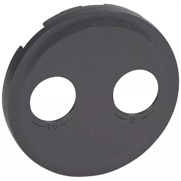 legrand-enjoliveur c�liane tv/rd graphite (067983)