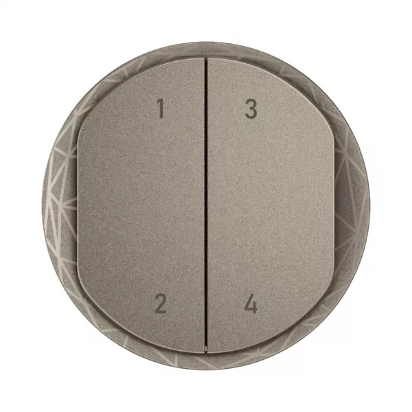 legrand-enjoliveur commande 4 sc�narios sans fils c�liane with netatmo - titanium (ct1424)