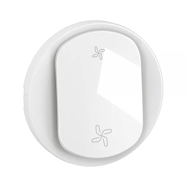 legrand-enjoliveur commande vmc c�liane 2 vitesses - blanc (cb6001)