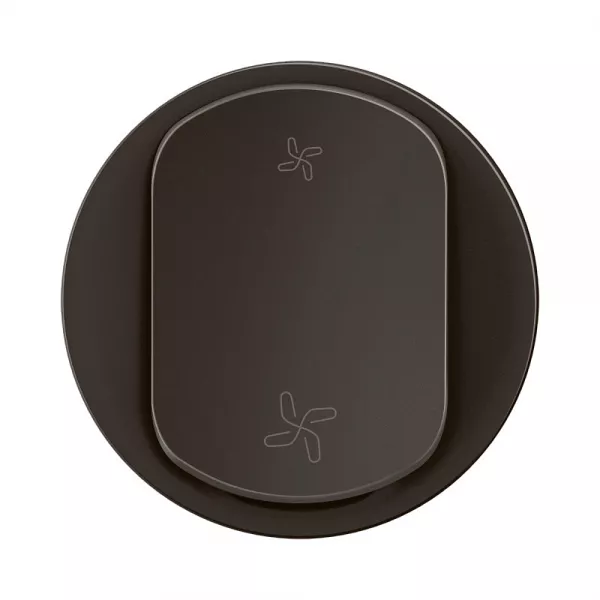 legrand-enjoliveur commande vmc c�liane 2 vitesses - noir (cn6001)