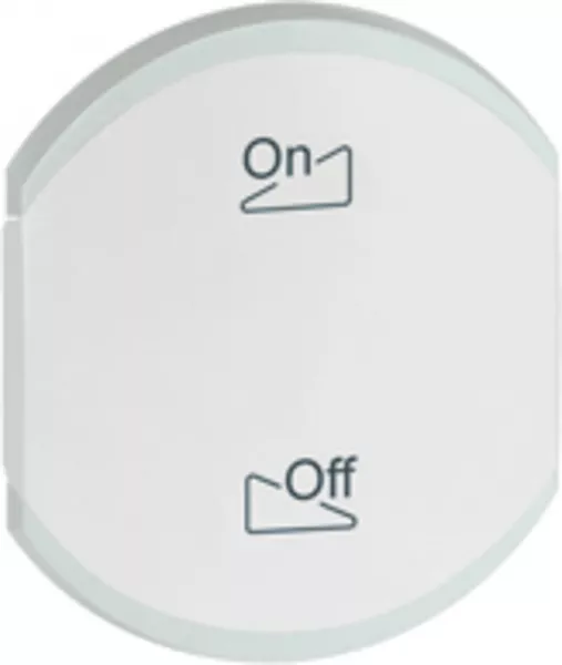 legrand-enjoliveur double c�liane 2 pictogrammes - blanc (068144)