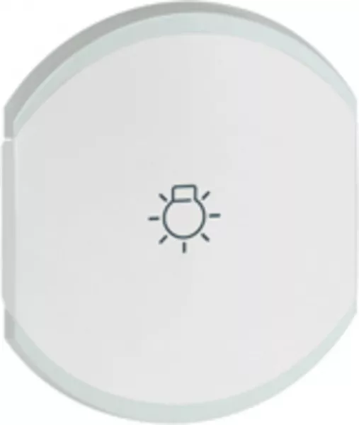 legrand-enjoliveur double c�liane �clairage 1 pictogramme - blanc (068142)