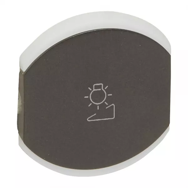 legrand-enjoliveur double c�liane variation - graphite (064876)