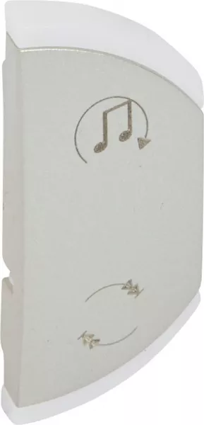 legrand-enjoliveur droit c�liane bus pour changement morceau/source - finition titane (068498)