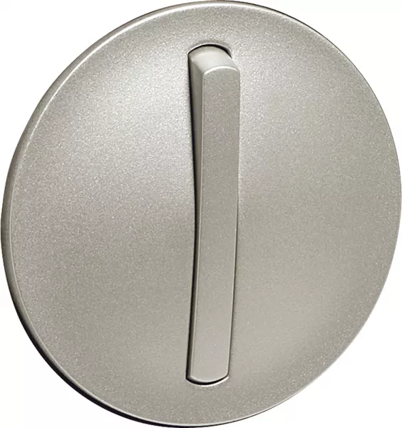 legrand-enjoliveur �troit c�liane pour interrupteur, va-et-vient ou poussoir - titane (065101)
