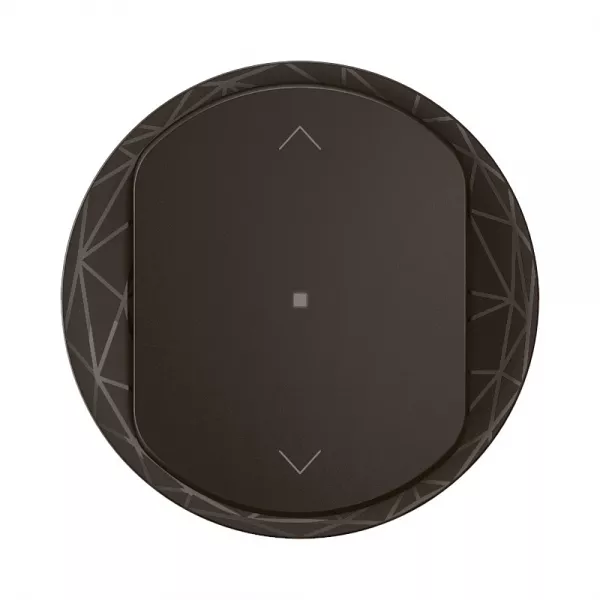 legrand-enjoliveur interrupteur/commande volet roulants c�liane with netatmo - noir (cn1431)