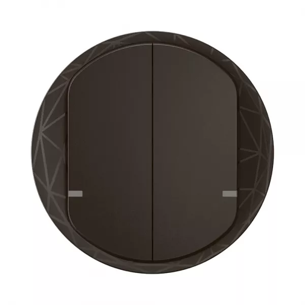 legrand-enjoliveur interrupteur double c�liane with netatmo - noir (cn1415)