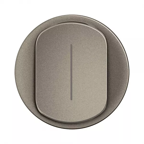 legrand-enjoliveur interrupteur va-et-vient t�moin c�liane - titanium (ct0007)