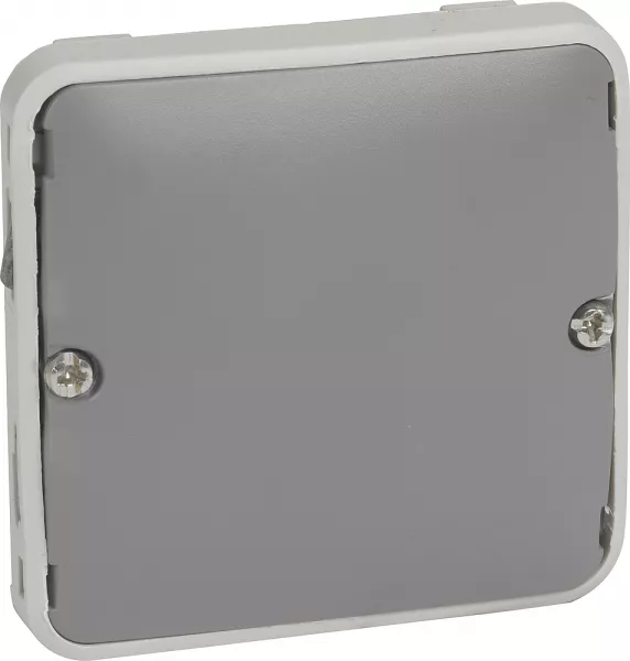legrand-enjoliveur obturateur �tanche plexo - gris (069537)