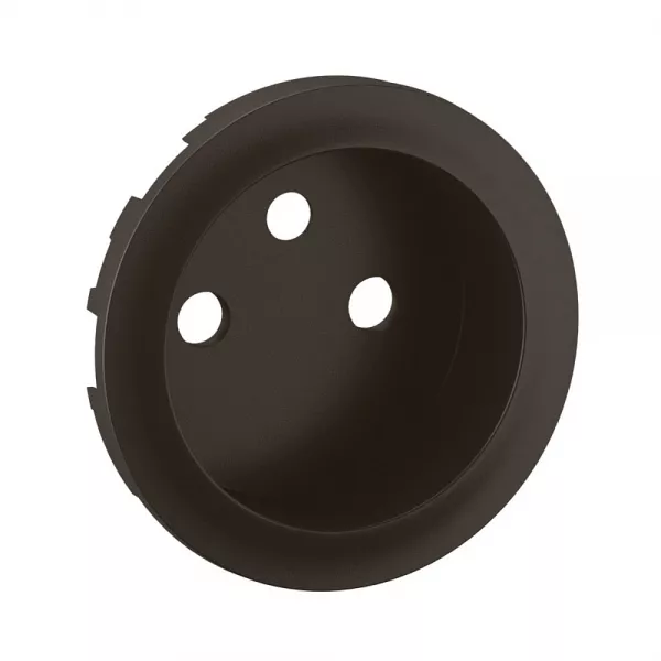 legrand-enjoliveur prise 2p+t � puit bornes � vis c�liane - noir (cn0116)