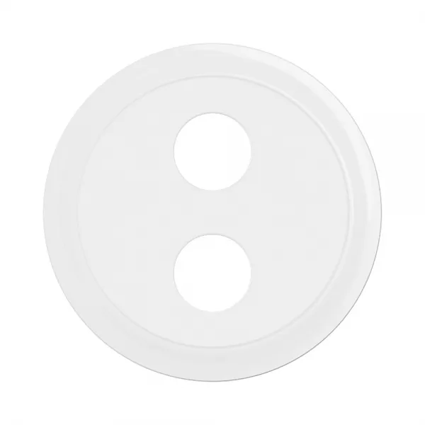 legrand-enjoliveur prise banana gold simple c�liane - blanc (cb0312)