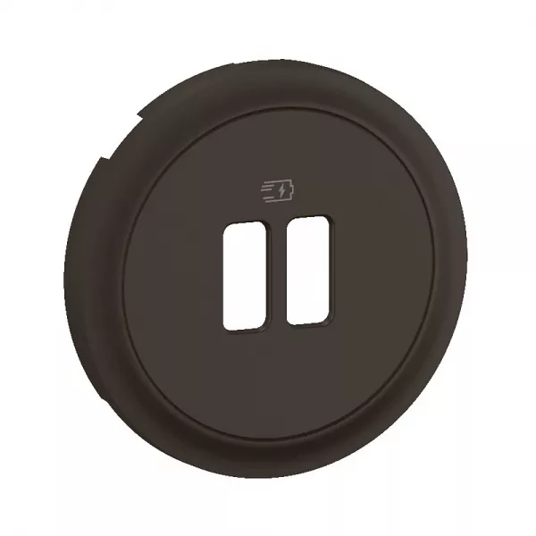 legrand-enjoliveur prise chargeur simple ou double usb c�liane - noir (cn0154)