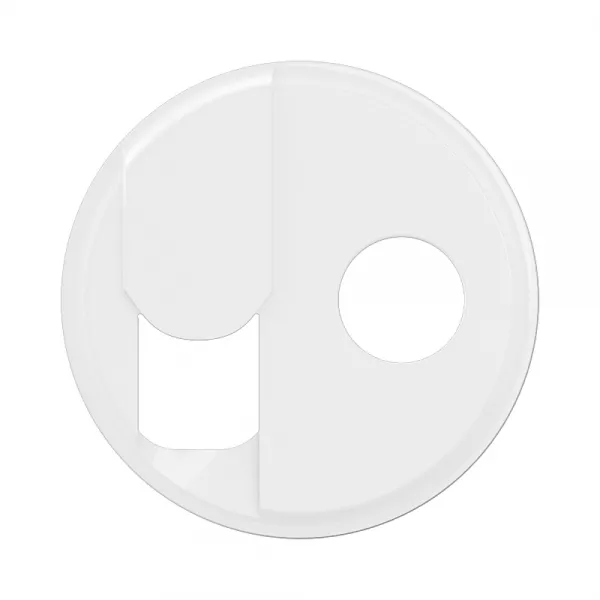 legrand-enjoliveur prise tv + prise rj45 c�liane - blanc (cb0342)