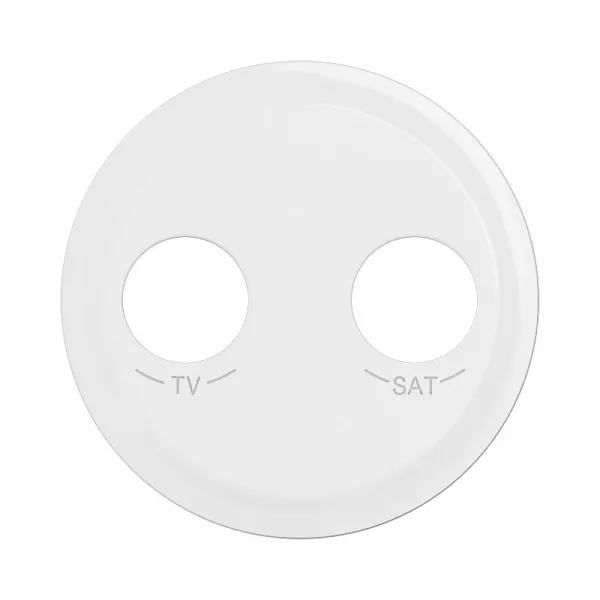 legrand-enjoliveur prise tv-sat c�liane �toile blind�e - blanc (cb0392)