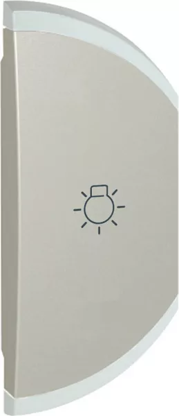 legrand-enjoliveur simple c�liane �clairage montage droite - titane (068449)