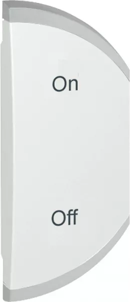 legrand-enjoliveur simple c�liane marquage on et off montage droite - blanc (068281)