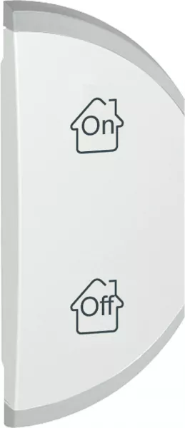 legrand-enjoliveur simple c�liane marquages gen , on et off montage droite - blanc (068156)