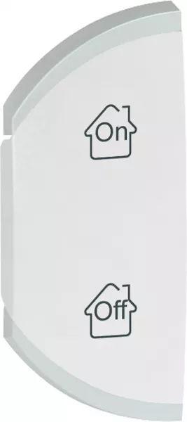 legrand-enjoliveur simple c�liane marquages gen , on et off montage gauche - blanc (068155)