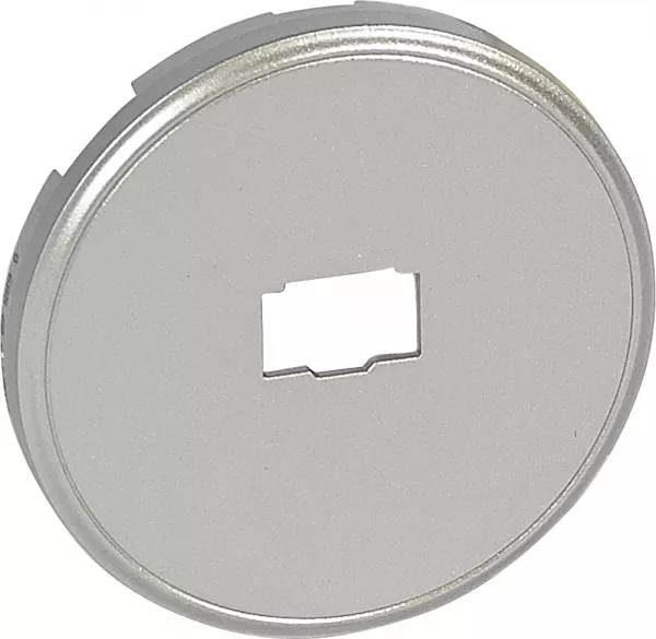 legrand-enjoliveur titane pour connecteur 8 cont acts bus (068568)