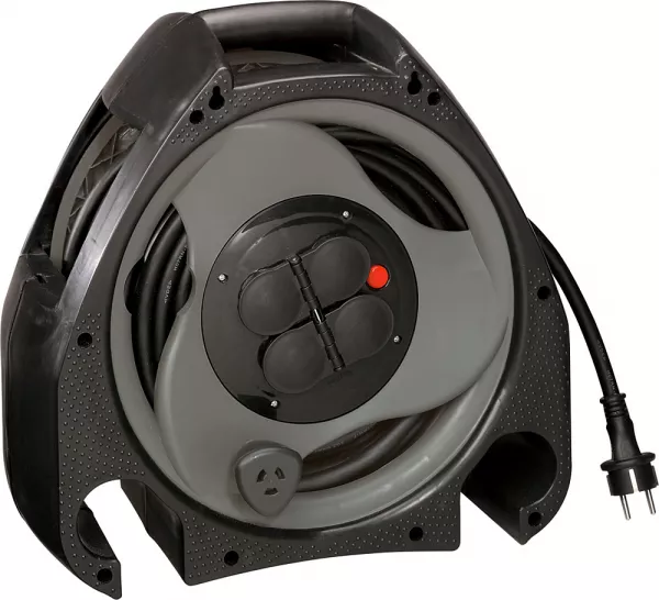 legrand-enrouleur de chantier grande capacit� 4x2p+t et 25m de c�ble 3g 1,5mm� (050756)