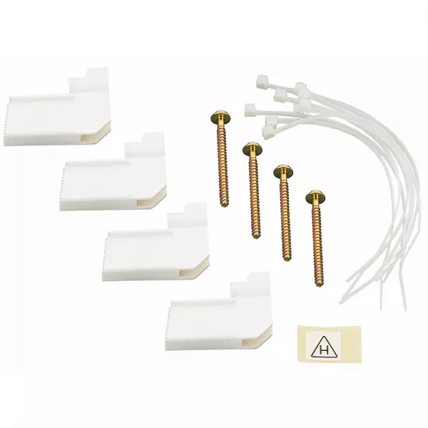 legrand-ensemble de fixation coffret encastr� - 4 griffes + colliers attache-c�bles (001490)