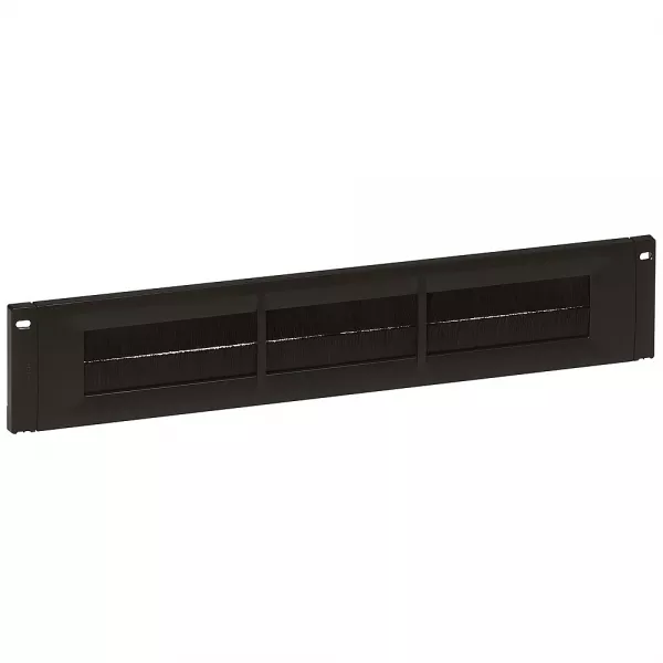 legrand-entr�e de c�bles plastique avec balai � clippage direct 2u - baie lcs� 19pouces (046529)