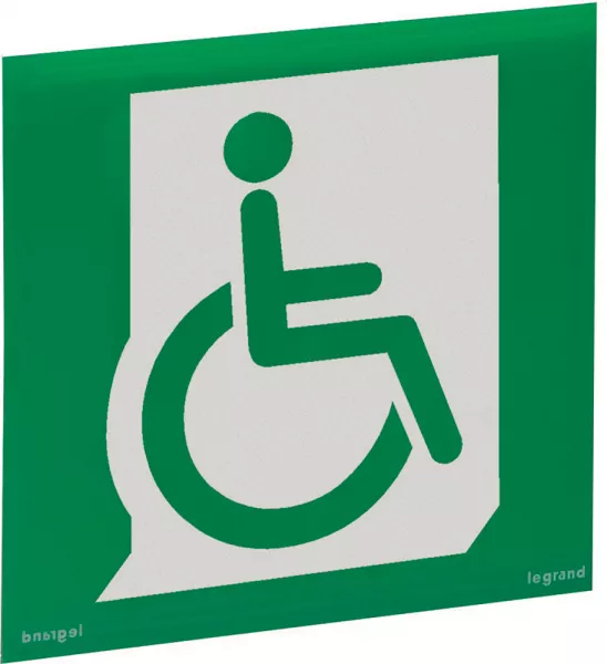 legrand-etiquette de signalisation amovible et recyclable pour mobilit� r�duite (062688)